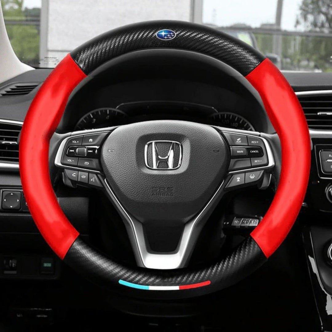 Steering Wheel Cover | Non-Slip Textured Grip, Breathable Finish