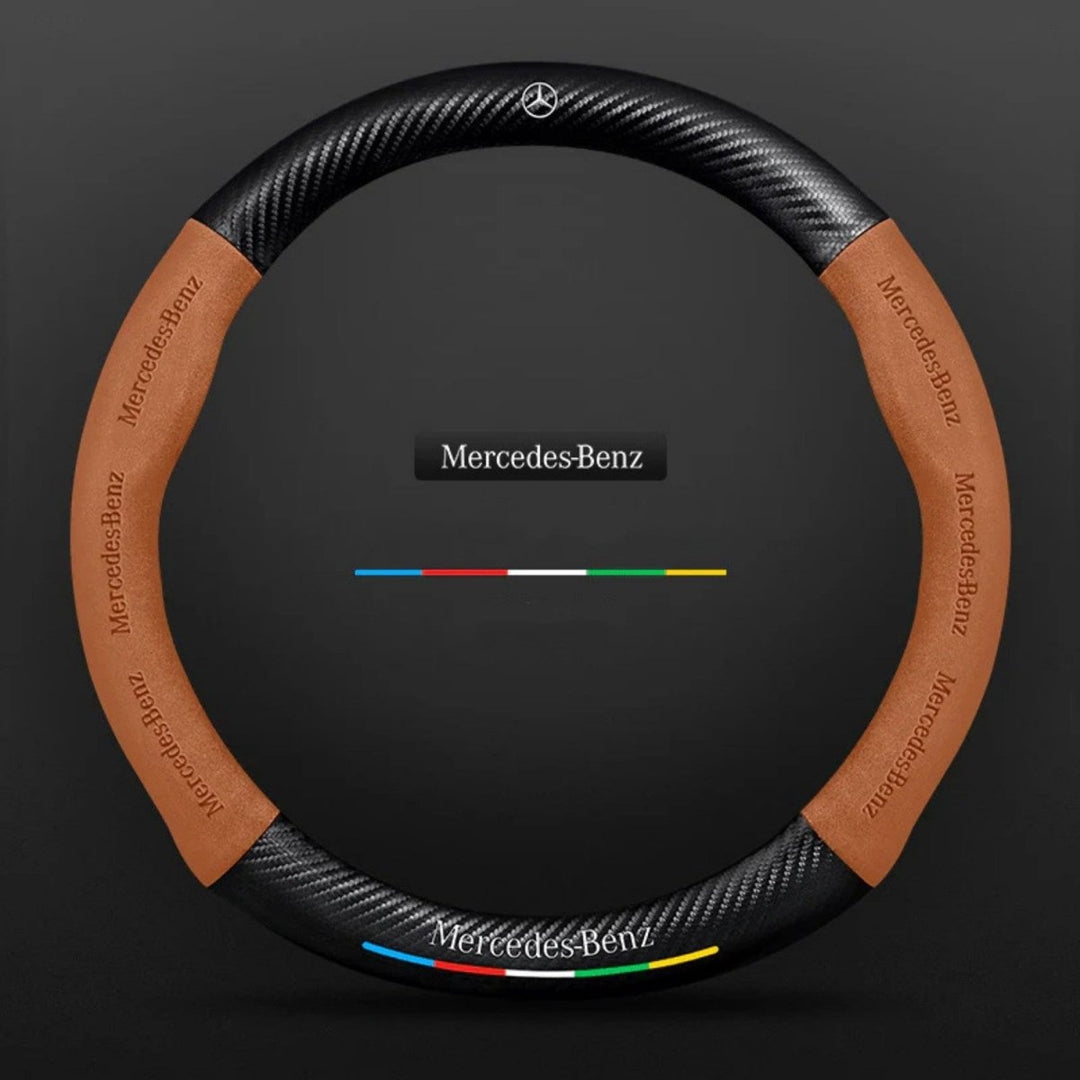 Steering Wheel Cover | Non-Slip Textured Grip, Breathable Finish