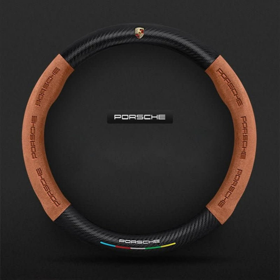 Steering Wheel Cover | Non-Slip Textured Grip, Breathable Finish