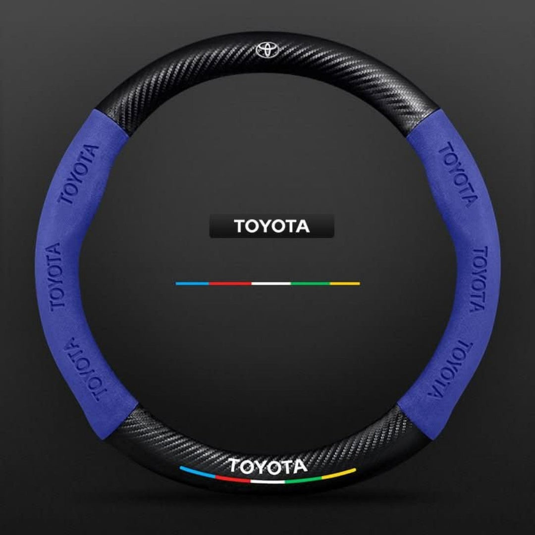 Steering Wheel Cover | Non-Slip Textured Grip, Breathable Finish