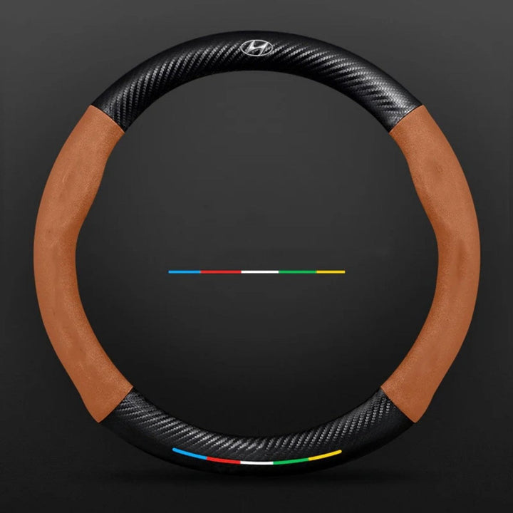 Steering Wheel Cover | Non-Slip Textured Grip, Breathable Finish