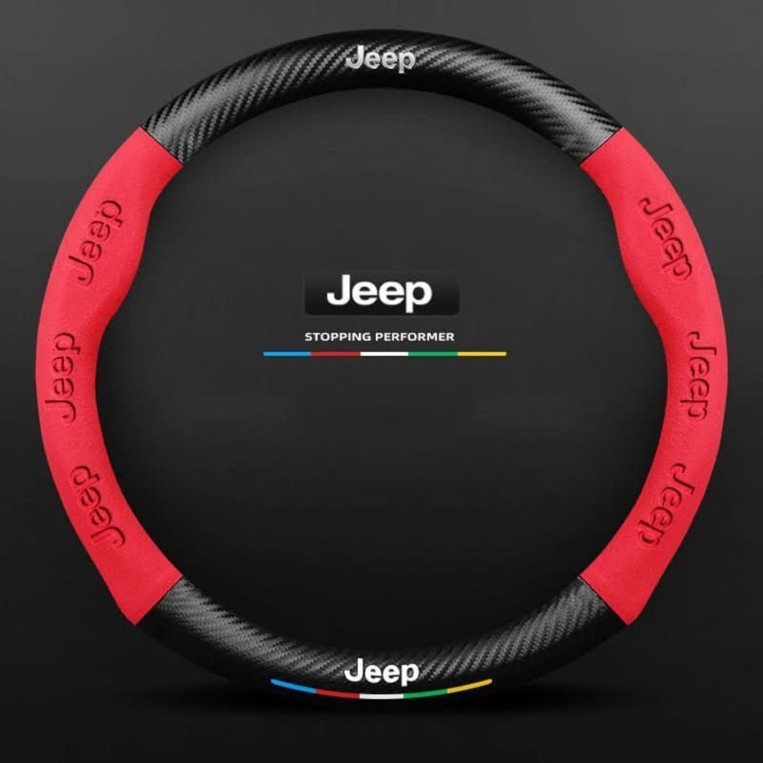 Steering Wheel Cover | Non-Slip Textured Grip, Breathable Finish