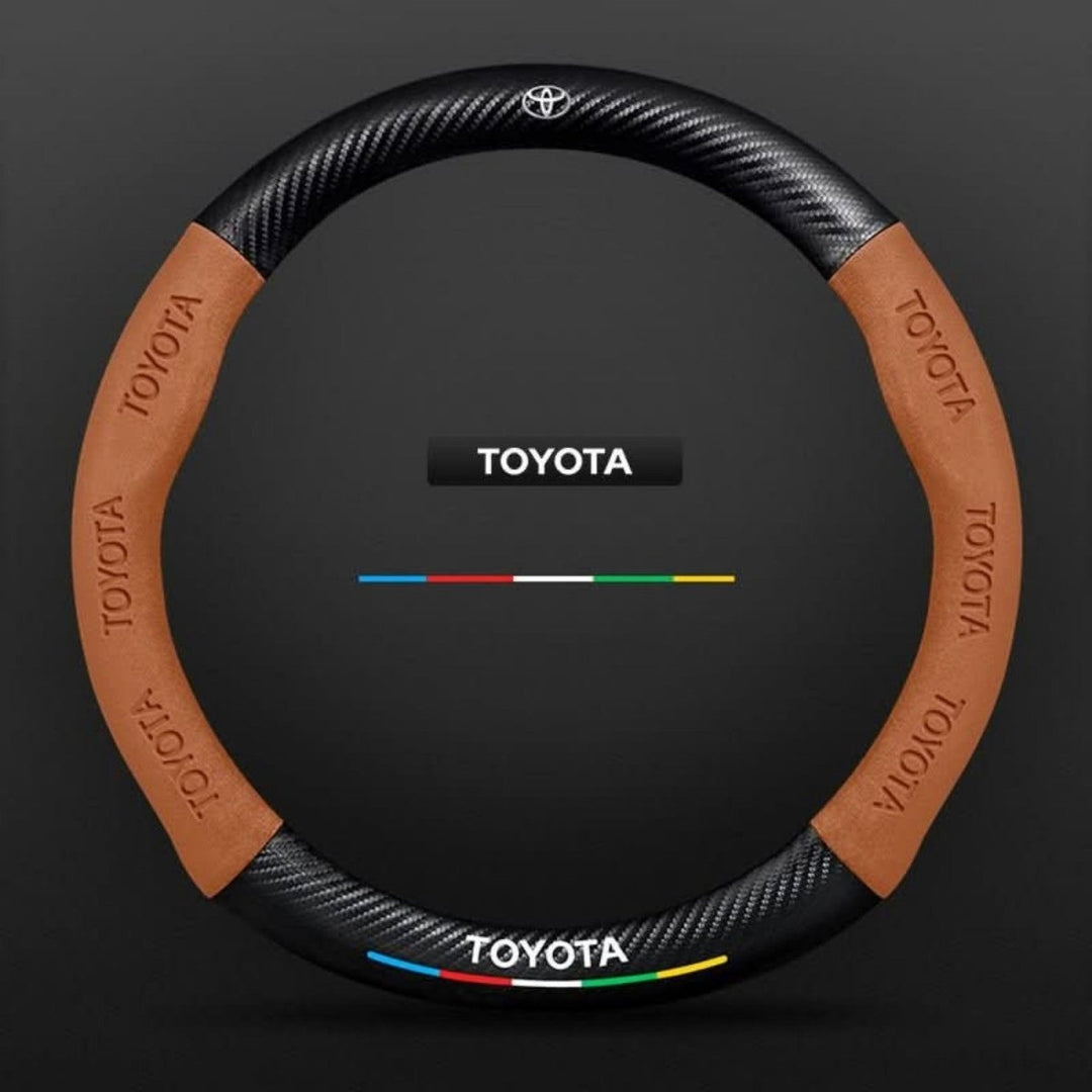 Steering Wheel Cover | Non-Slip Textured Grip, Breathable Finish