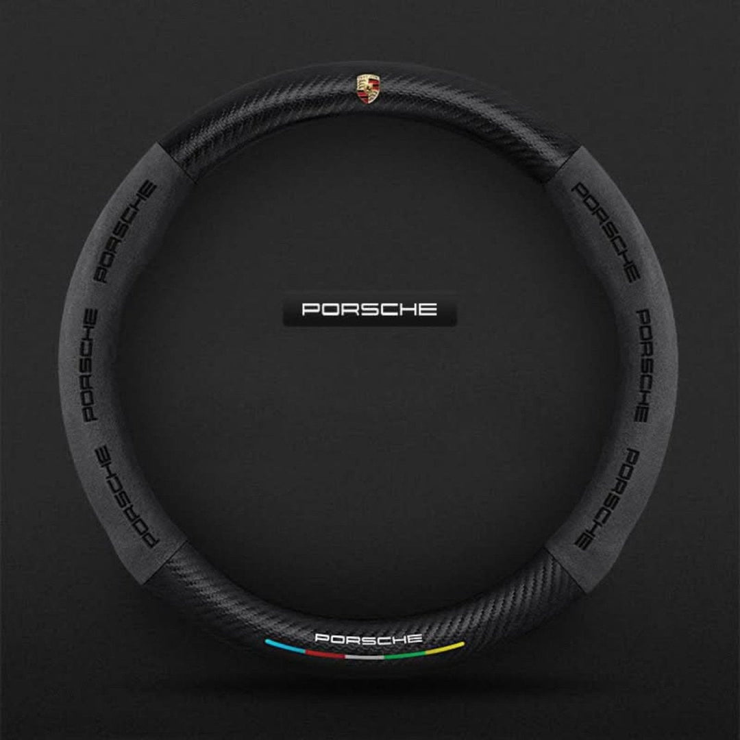 Steering Wheel Cover | Non-Slip Textured Grip, Breathable Finish