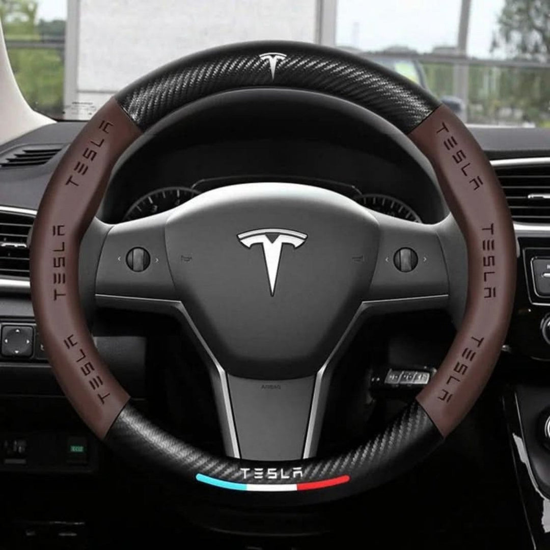 Steering Wheel Cover | Non-Slip Textured Grip, Breathable Finish