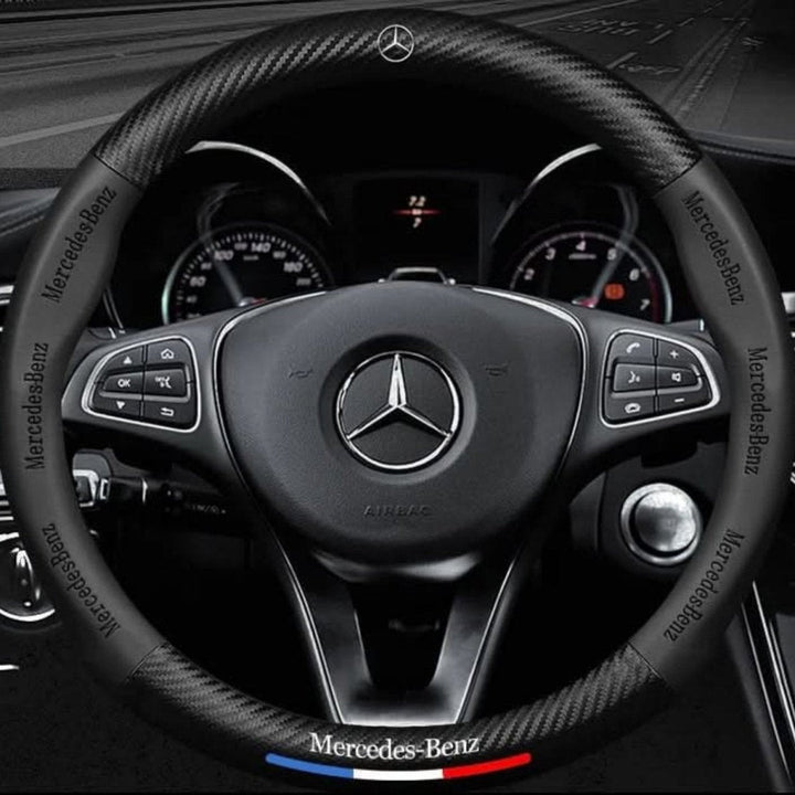 Steering Wheel Cover | Non-Slip Textured Grip, Breathable Finish
