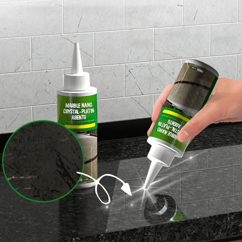 Stone surface sealant set of 2 – High-gloss finish for marble, granite, and more 1