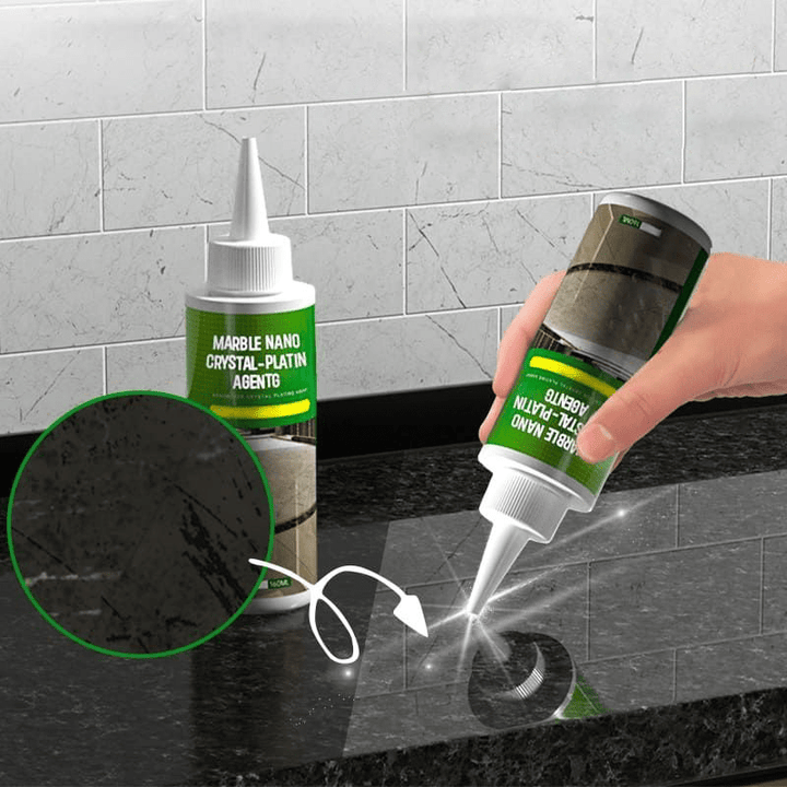 Stone surface sealant set of 2 – High-gloss finish for marble, granite, and more 1