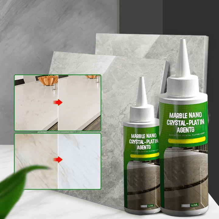 Stone surface sealant set of 2 – High-gloss finish for marble, granite, and more 4