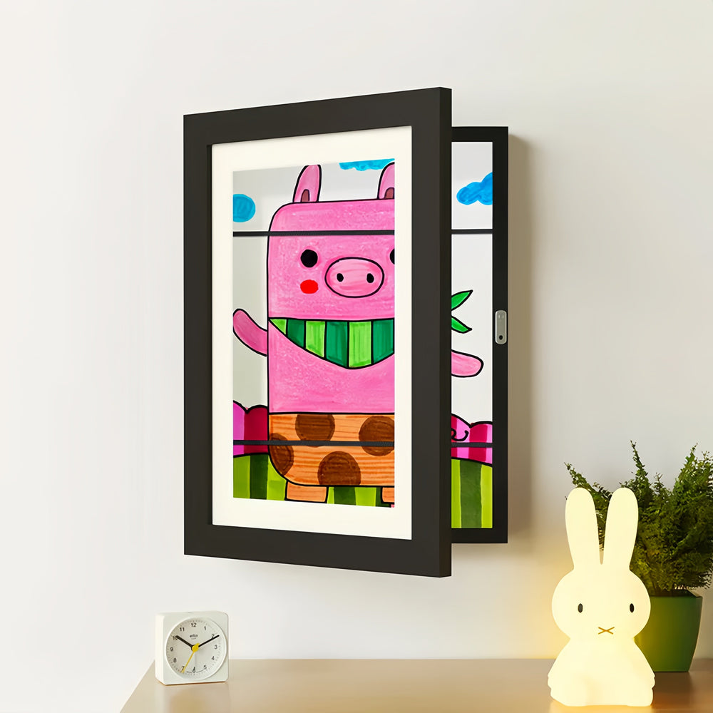 Storing Children's A4 Artwork | ArtKeepSafe Front-Opening Display Frame