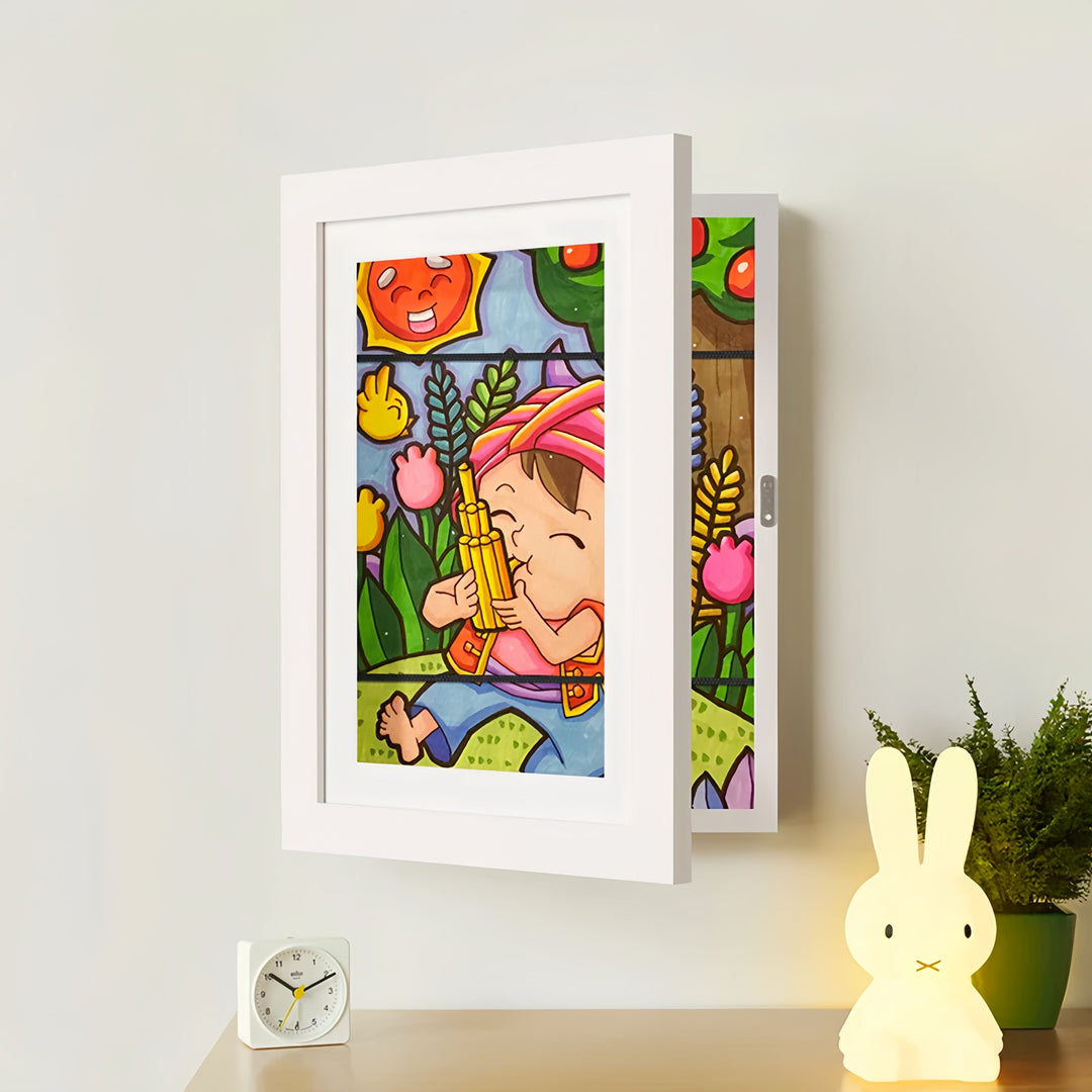 Storing Children's A4 Artwork | ArtKeepSafe Front-Opening Display Frame