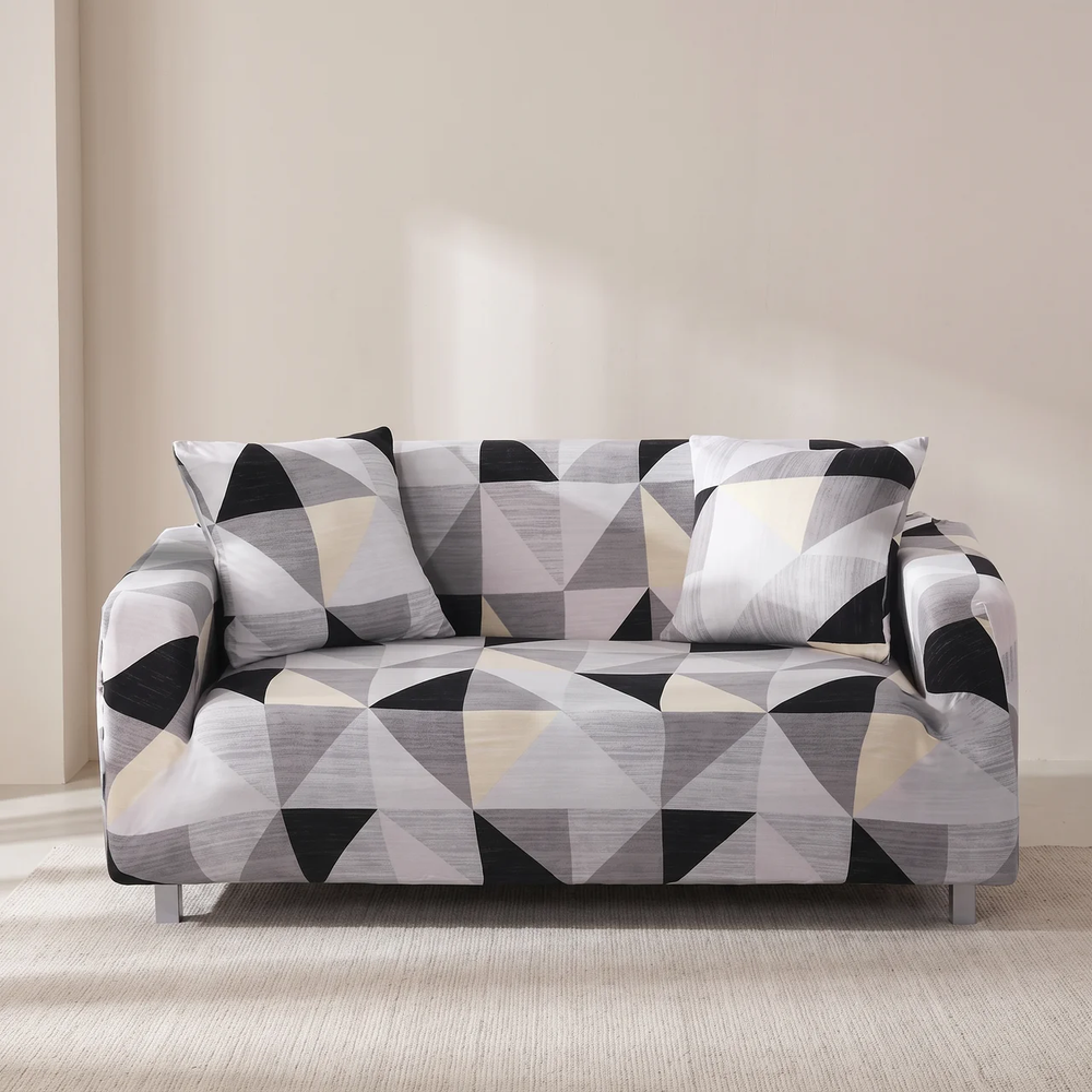 Stretch Sofa Cover with Foam Bars for Standard Living Room Sofas 1