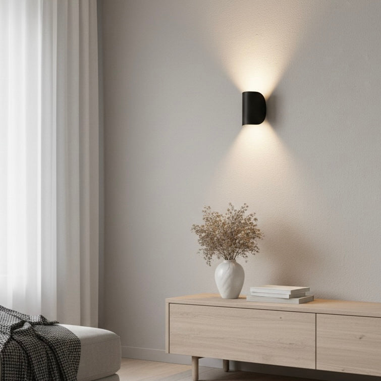 Stylish Modern LED Up Down Wall Sconce Light Fixture