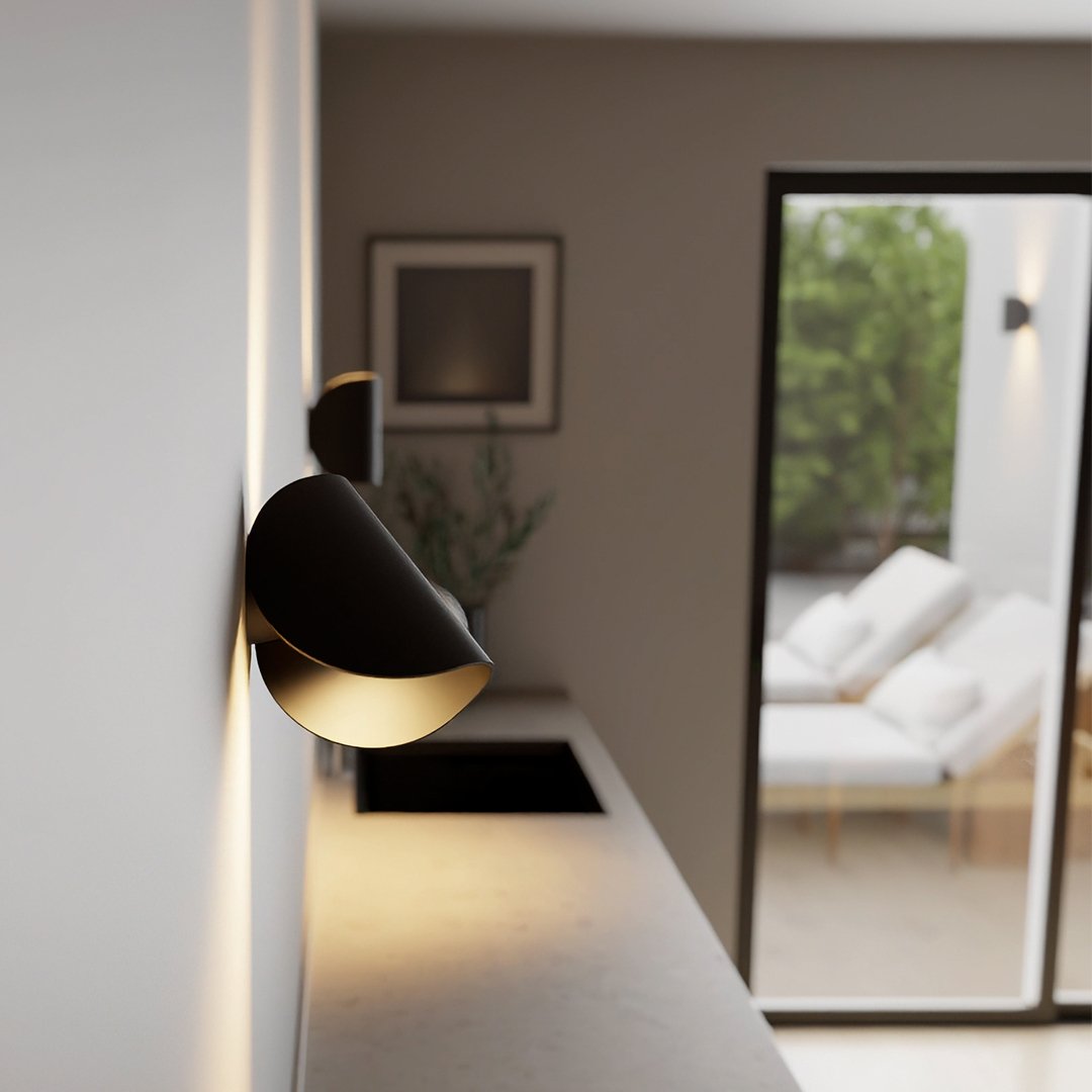 Stylish Modern LED Up Down Wall Sconce Light Fixture