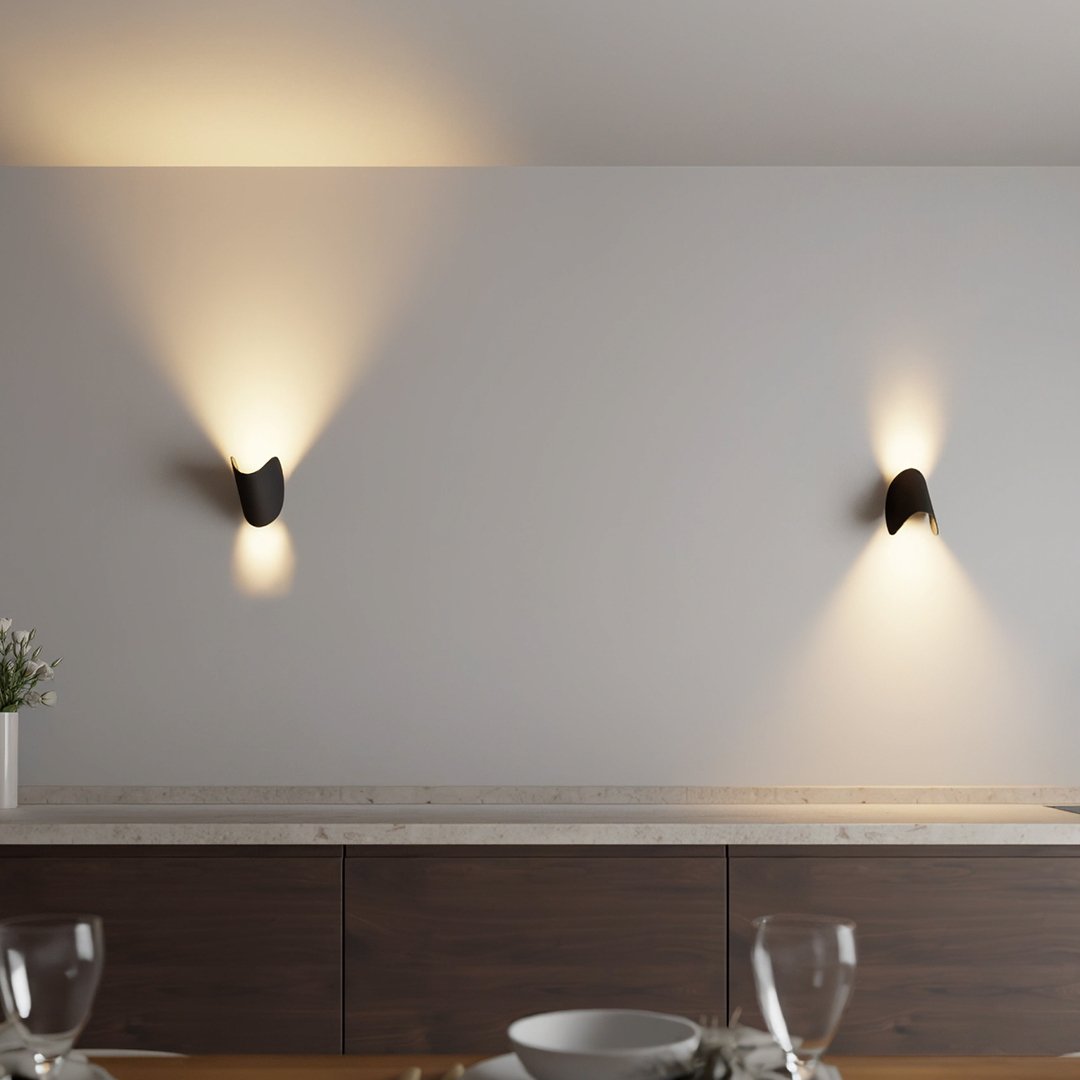 Stylish Modern LED Up Down Wall Sconce Light Fixture