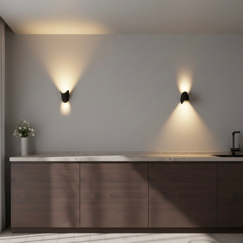 Stylish Modern LED Up Down Wall Sconce Light Fixture
