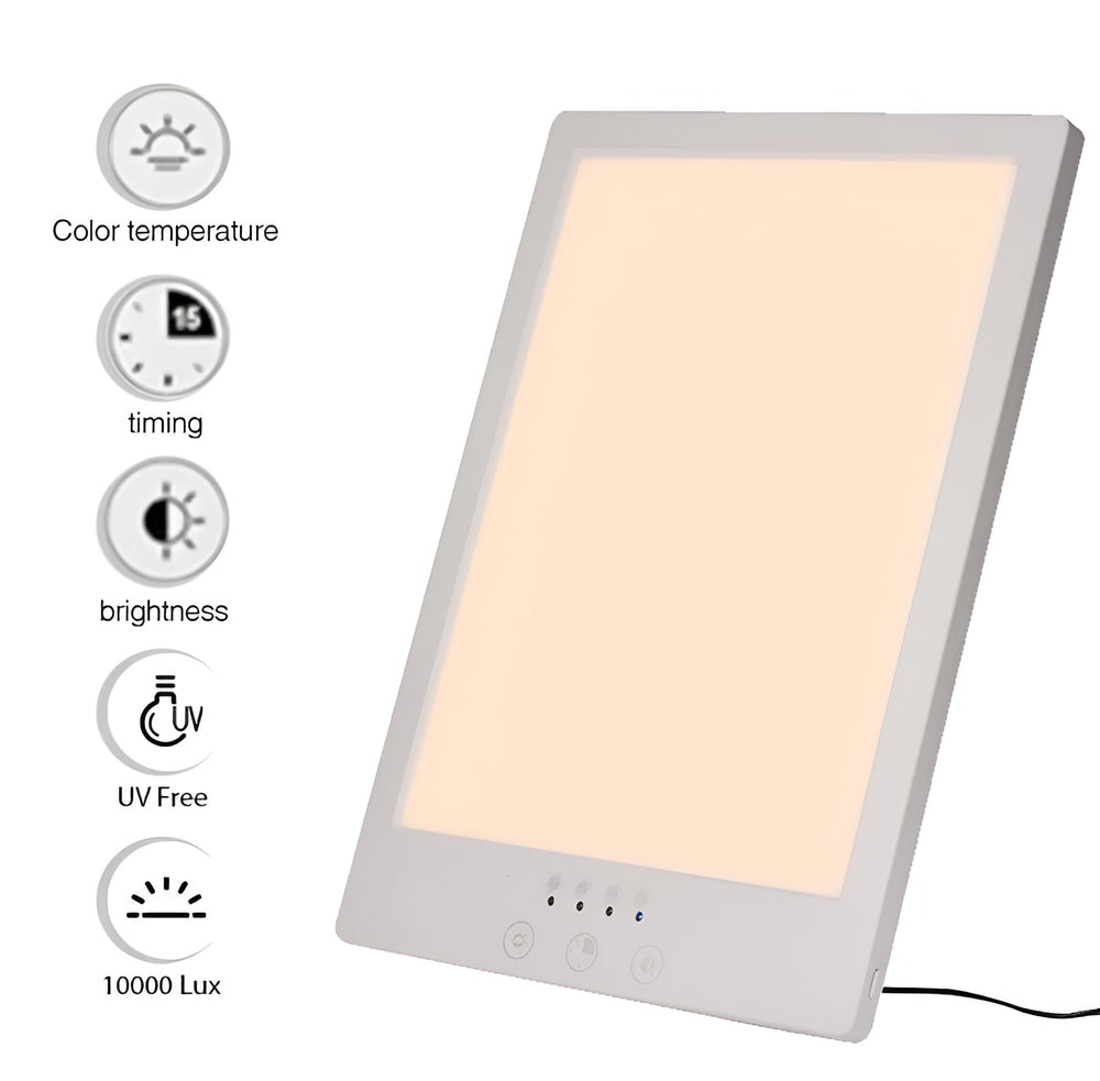 Sunlight Therapy Lamp 56 LED Dimmable Sleep Timer USB