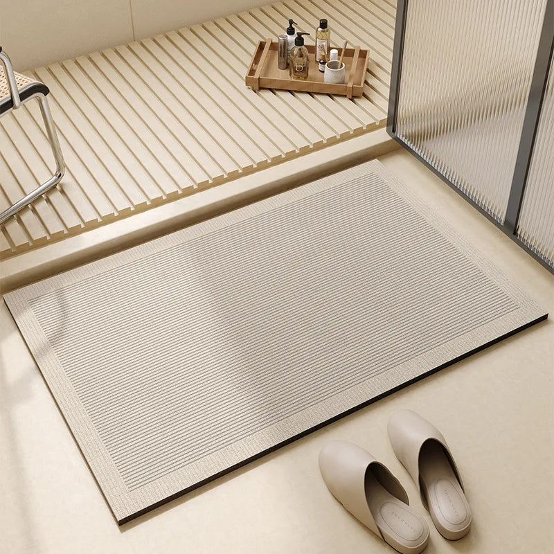 Super Absorbent Bath Mat | Quick-Dry Non-Slip Bathroom Floor Mat 3
