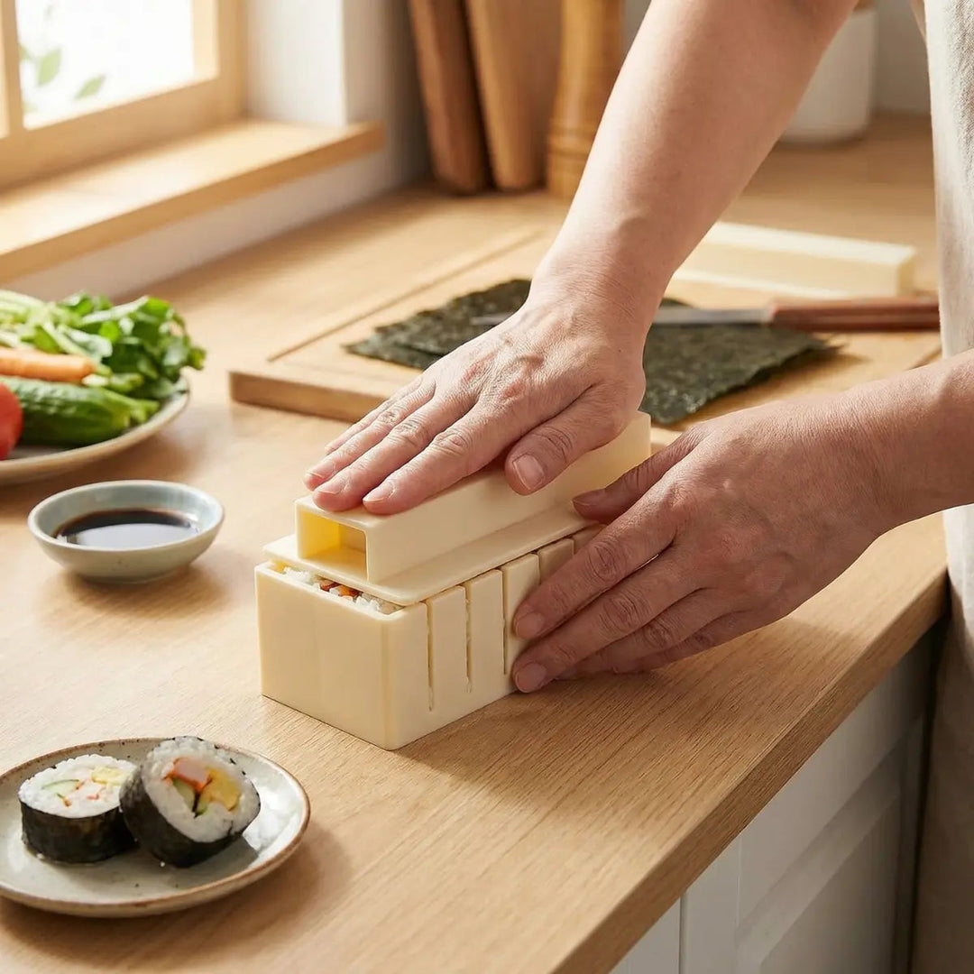 Sushi Mold Set | Press Blocks For Even Rolls And Nigiri