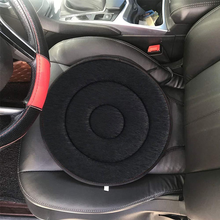 Swivel Seat Cushion with Memory Foam and Non-Slip Base 0