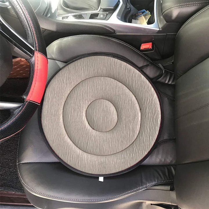 Swivel Seat Cushion with Memory Foam and Non-Slip Base 8