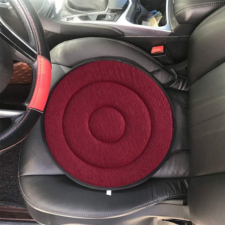 Swivel Seat Cushion with Memory Foam and Non-Slip Base 9