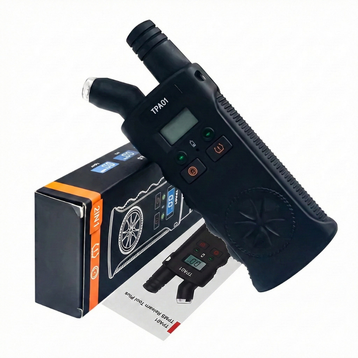 TPMS Relearn Tool | Digital Gauge, Twin Nozzle Heads