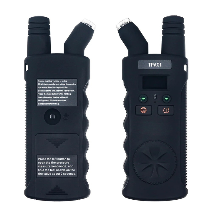 TPMS Relearn Tool | Digital Gauge, Twin Nozzle Heads