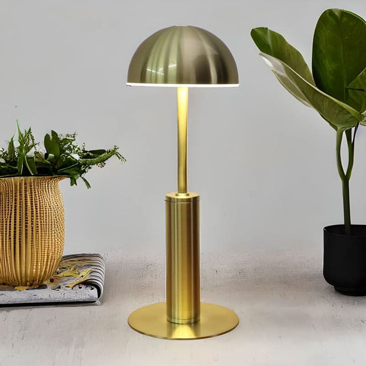 Table Lamp Rechargeable LED Iron Touch Dimmer Cordless 5