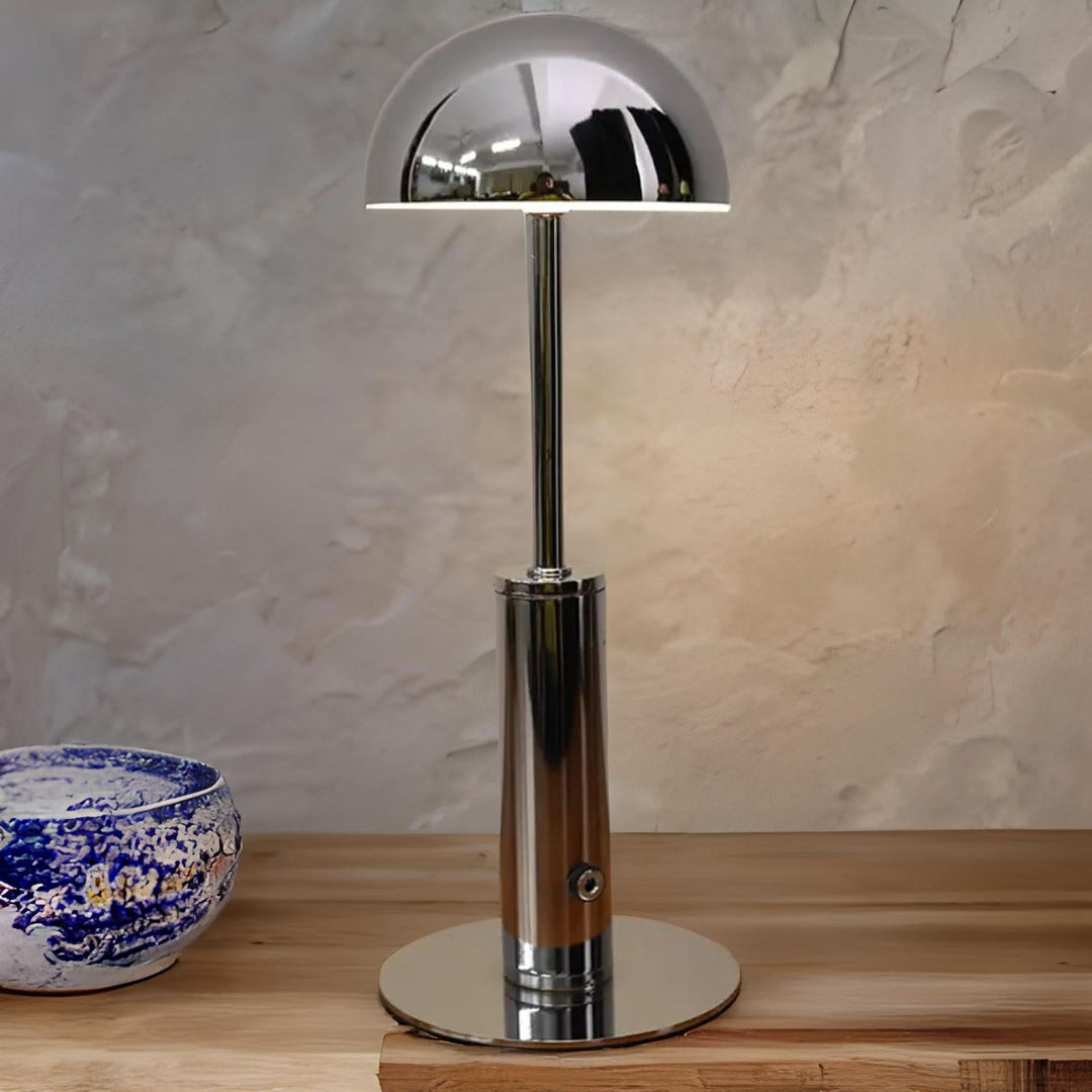 Table Lamp Rechargeable LED Iron Touch Dimmer Cordless 6