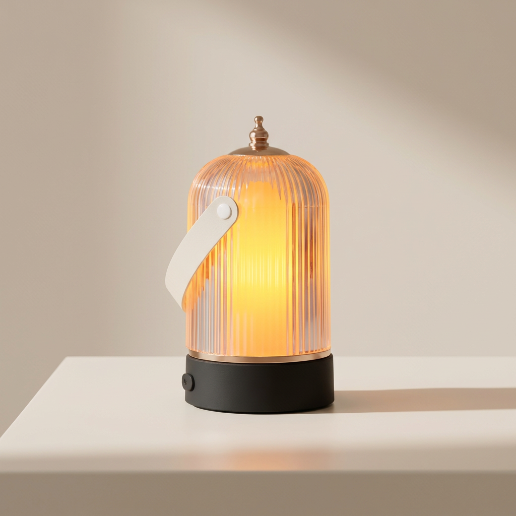 Table Lamp Rechargeable LED Touch Dimmable Metal Acrylic 0