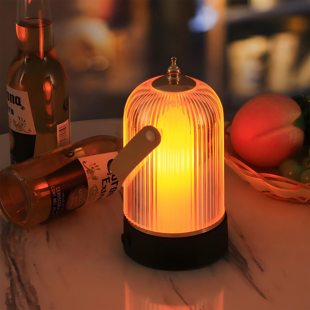 Table Lamp Rechargeable LED Touch Dimmable Metal Acrylic 1