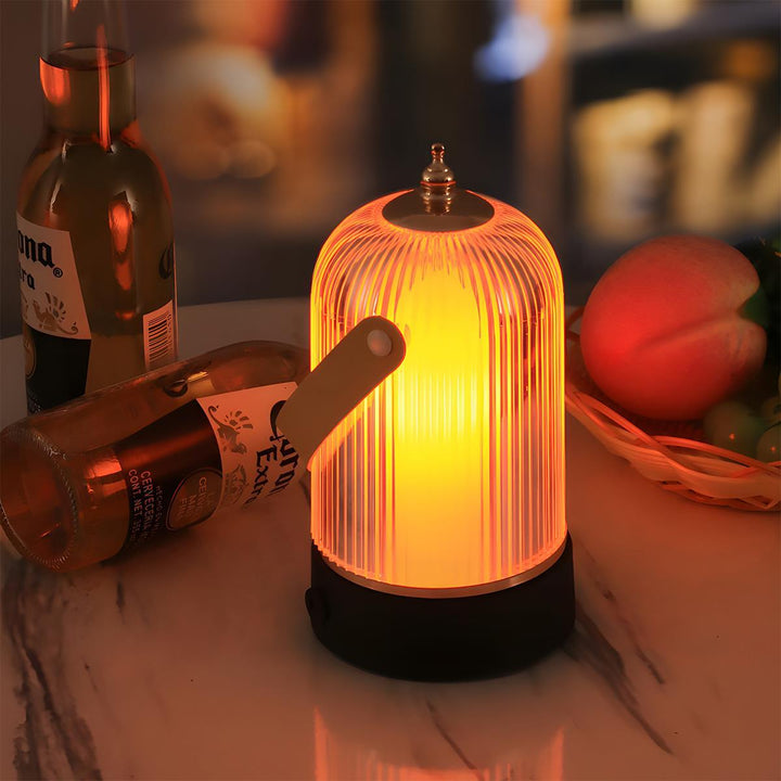 Table Lamp Rechargeable LED Touch Dimmable Metal Acrylic 1