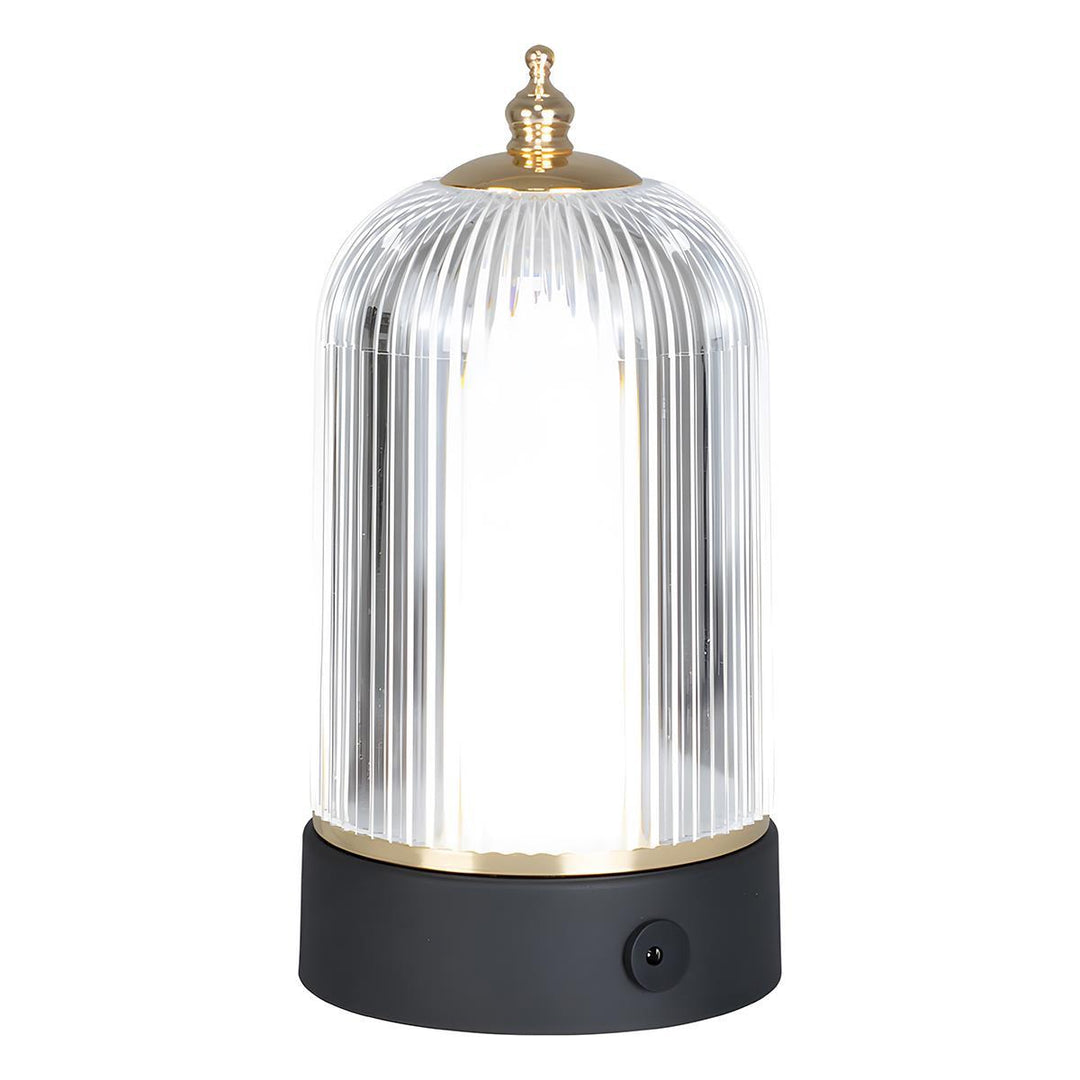 Table Lamp Rechargeable LED Touch Dimmable Metal Acrylic 5