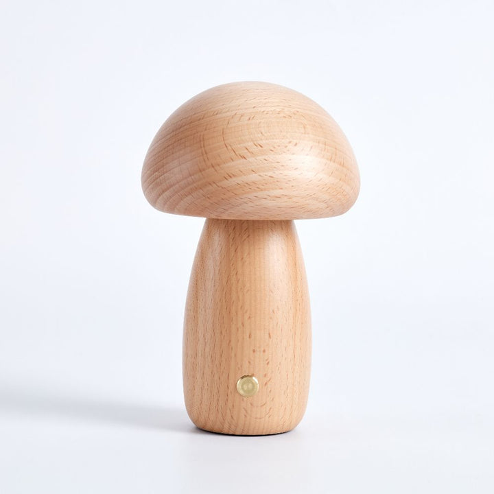 Table Lamp Rechargeable LED Wood Metal 3000K Cordless 12