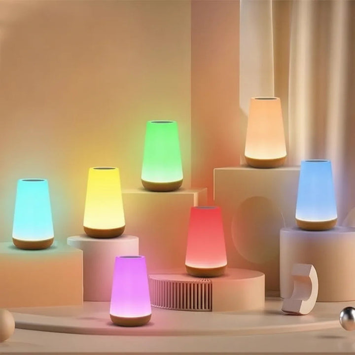 Table lamp with touch control and 13 colors 1