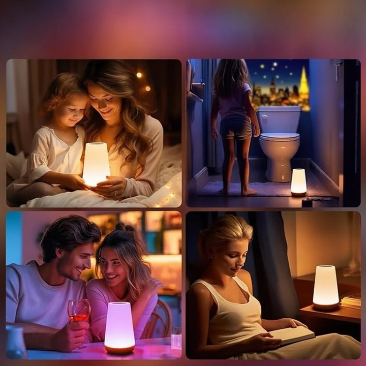 Table lamp with touch control and 13 colors 7