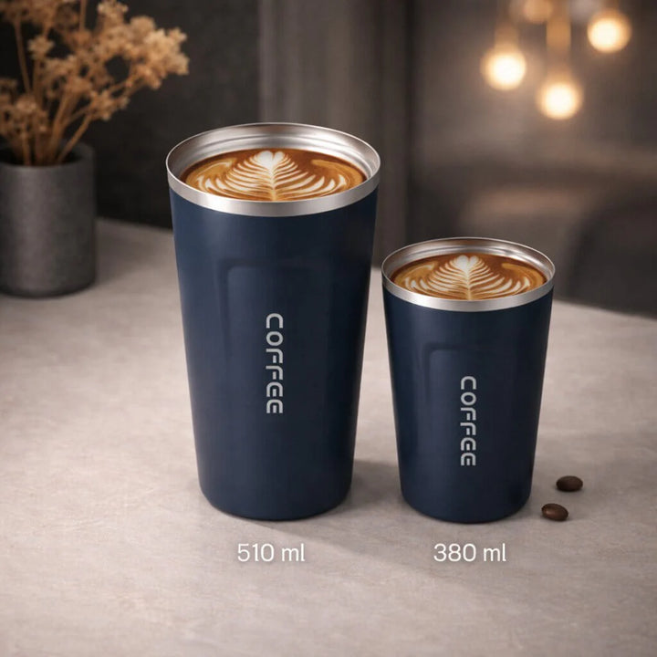 Thermal Mug with Digital Temperature Display | Leak-Proof Stainless Steel Travel Cup