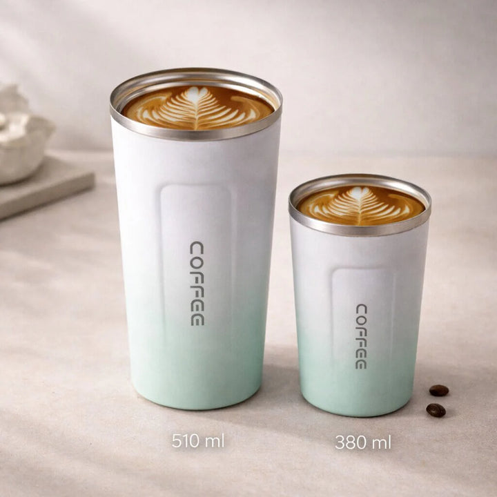 Thermal Mug with Digital Temperature Display | Leak-Proof Stainless Steel Travel Cup