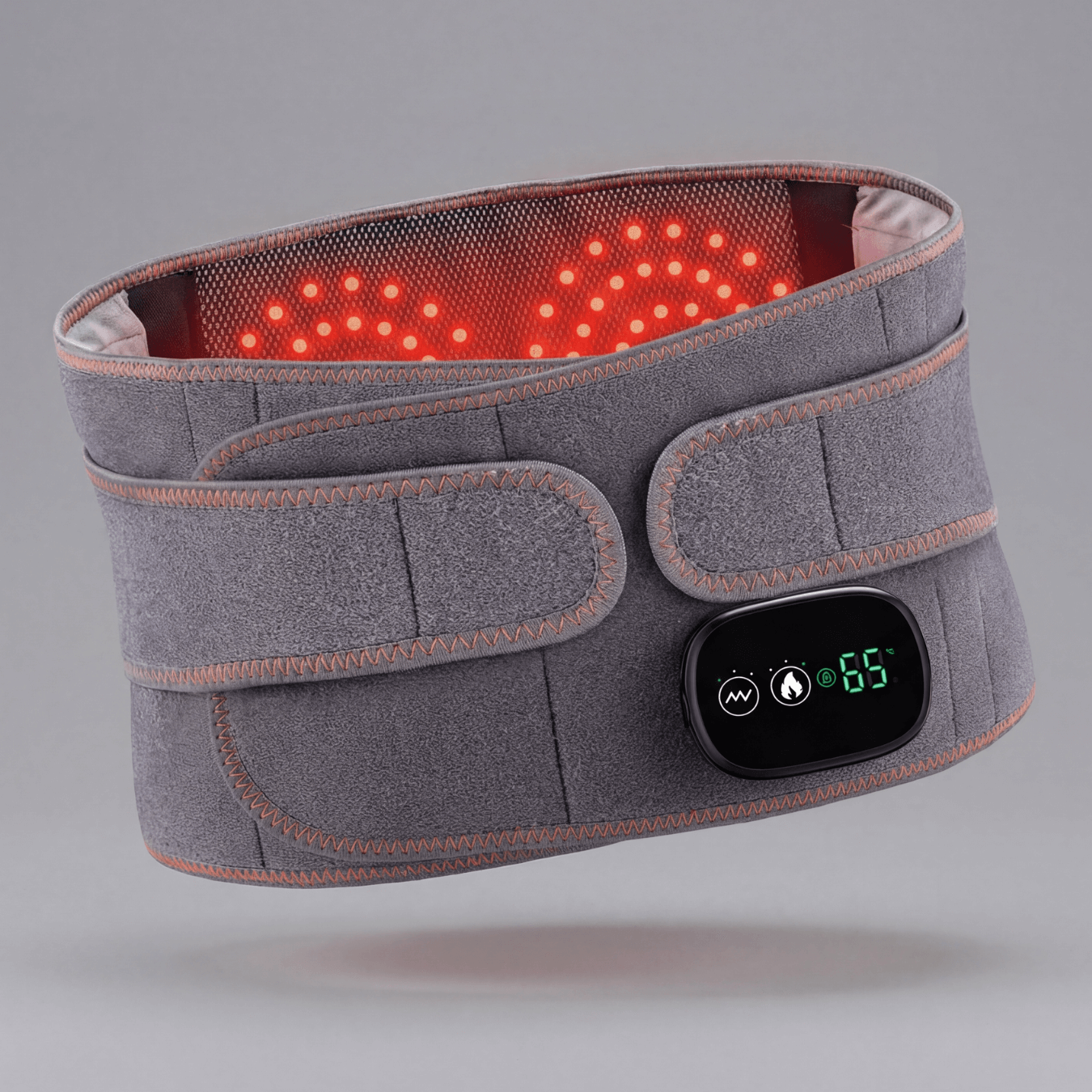 ThermalEase | Back Massage Belt with Adjustable Heat Settings | Ergonomic Design for Ultimate Relaxation and Pain Relief 0