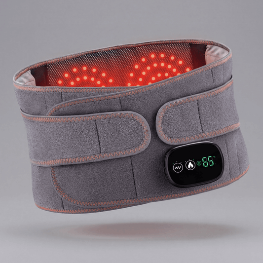 ThermalEase | Back Massage Belt with Adjustable Heat Settings | Ergonomic Design for Ultimate Relaxation and Pain Relief 0