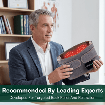 ThermalEase | Back Massage Belt with Adjustable Heat Settings | Ergonomic Design for Ultimate Relaxation and Pain Relief 2
