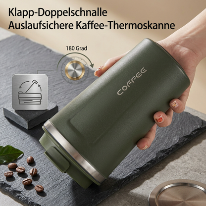 Thermal Mug with Digital Temperature Display | Leak-Proof Stainless Steel Travel Cup