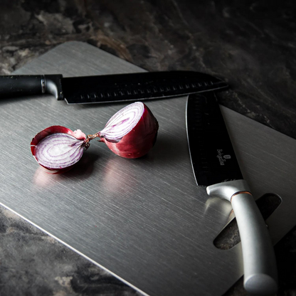 Titanium Cutting Board | Antibacterial Surface & Knife-Friendly Design | Hygienic Cooking Solution 4