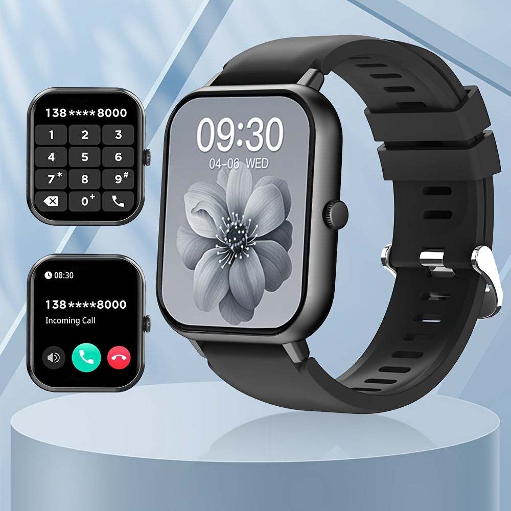 Touchscreen Smartwatch | Fitness Tracker, Sports Modes &amp; Call Function | IP68 Water Resistant, Android &amp; iPhone Compatible
