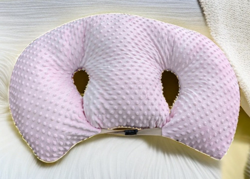 Twin Nursing Pillow | Ergonomic Support | Tandem Feeding | Removable Washable Cover