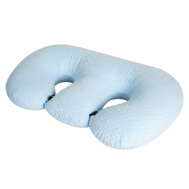 Twin Nursing Pillow | Ergonomic Support | Tandem Feeding | Removable Washable Cover