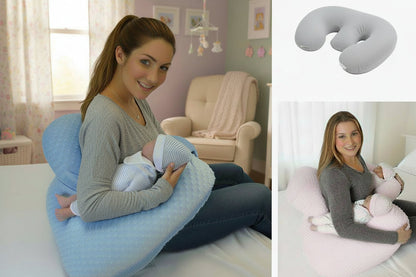TwinHaven Luxe | Nursing Pillow for Twins with Ergonomic Design | Comfort and Support for Breastfeeding 8