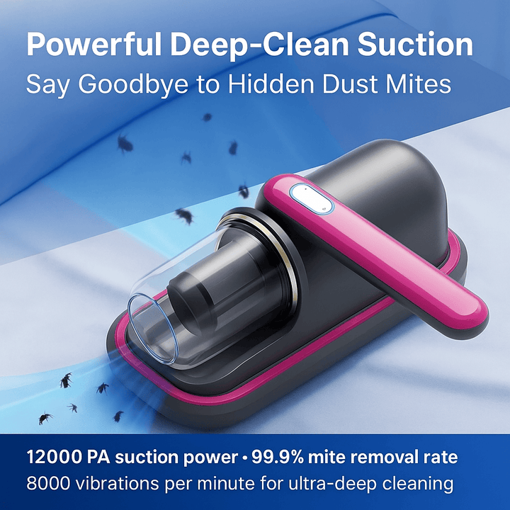 UV Handheld Vacuum Cleaner | DustKiller Family Anti-Allergy Mite Remover