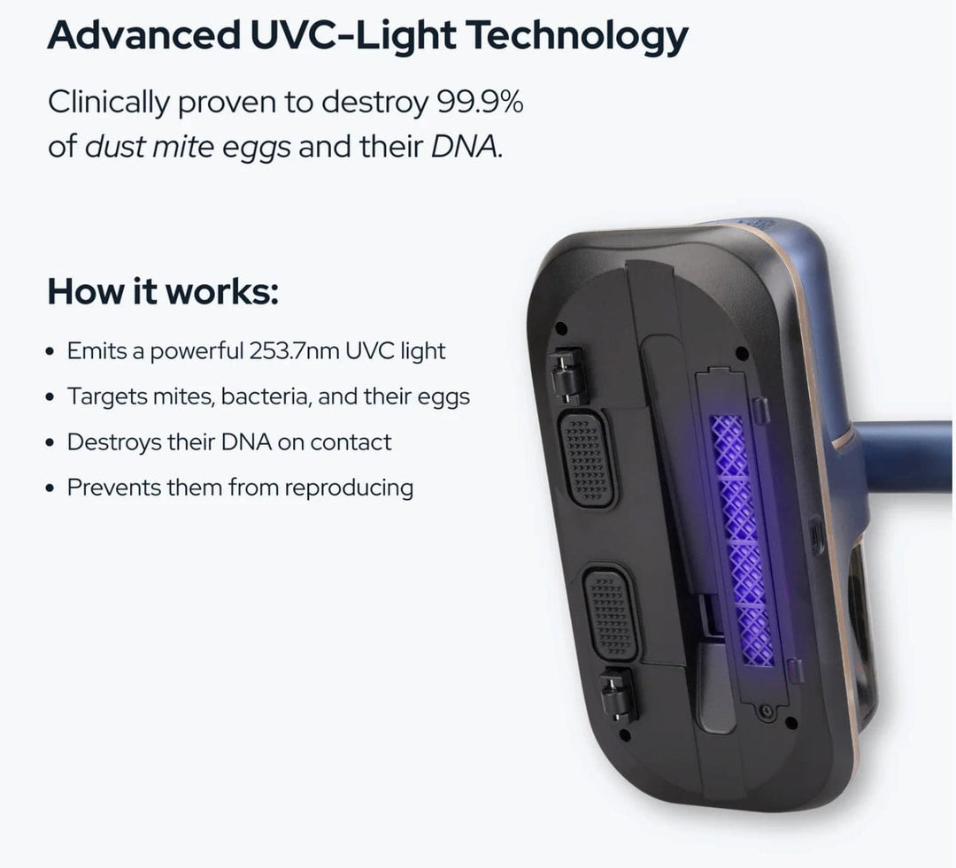 UV Handheld Vacuum Cleaner | DustKiller Family Anti-Allergy Mite Remover
